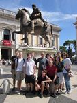 Foto der Klasse in Rom